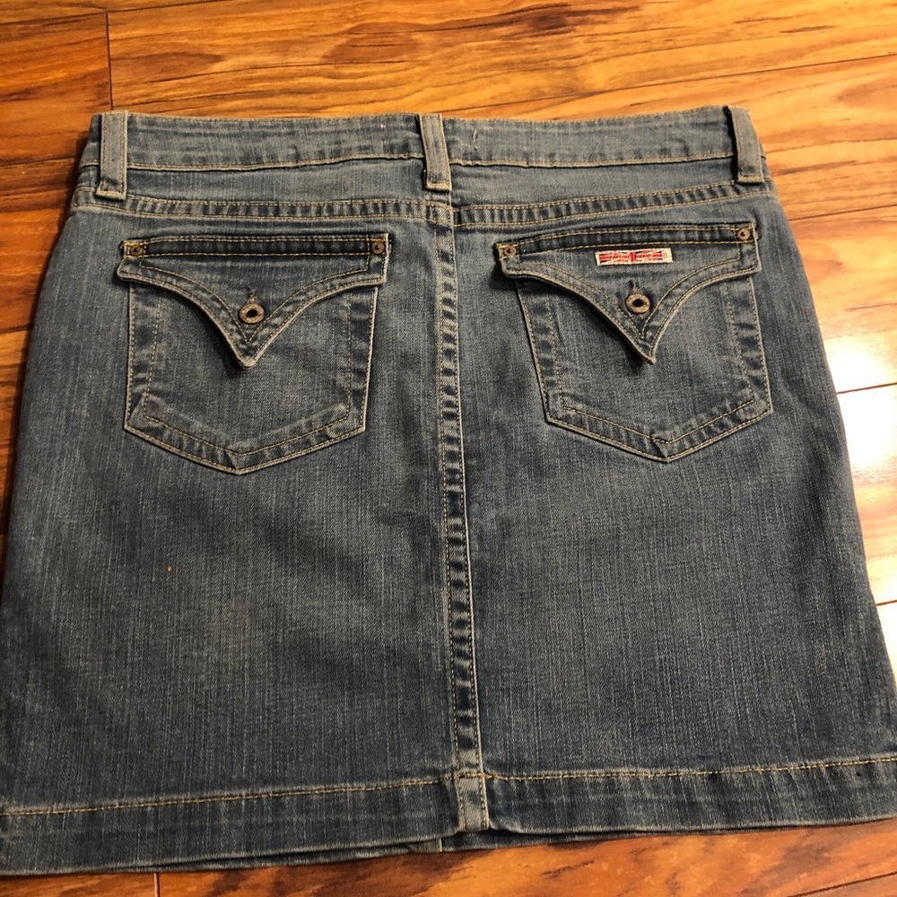 Hudson Denim/jean skirt